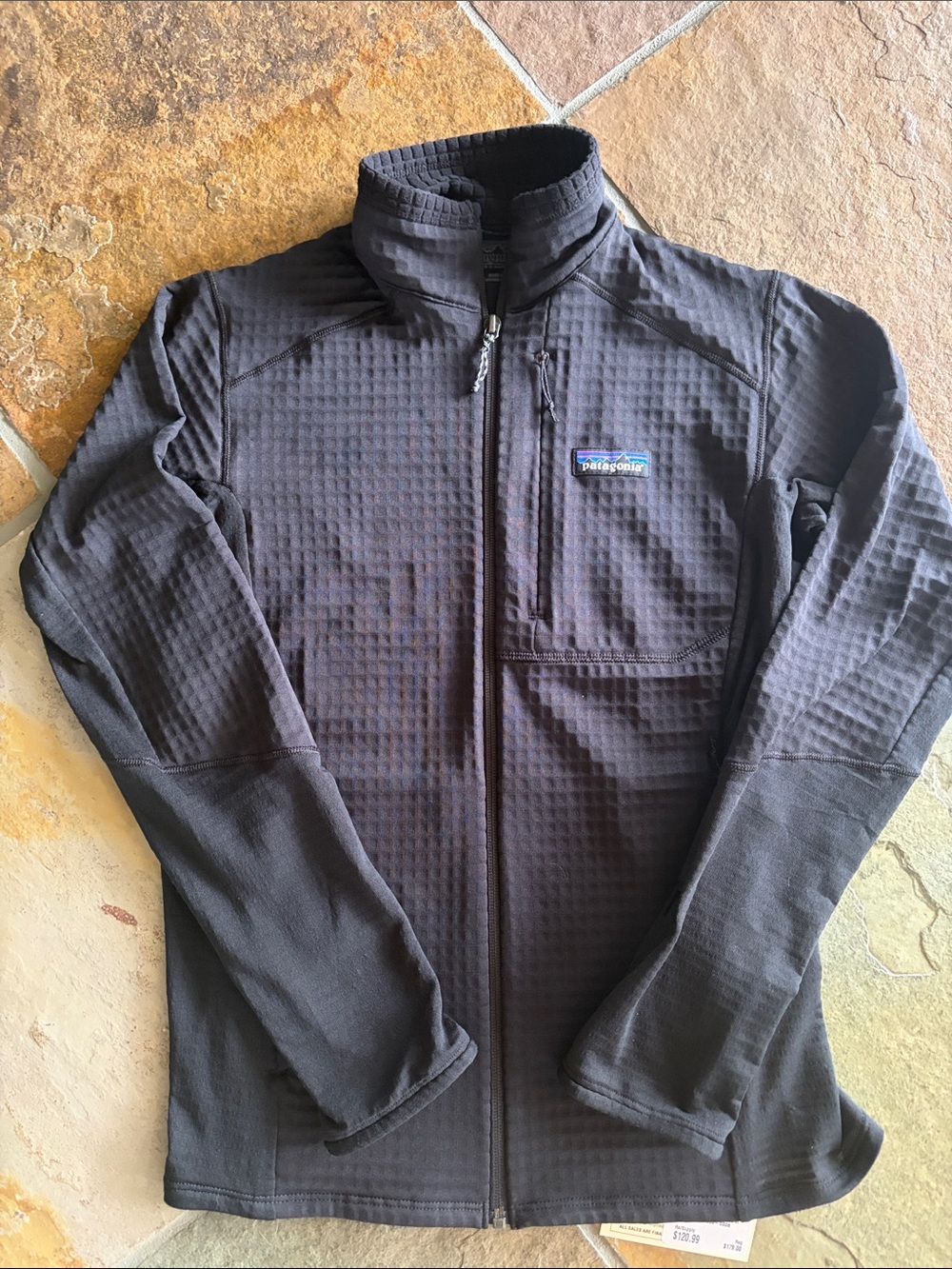 Patagonia Black Lightweight Full-Zip Shirt Jacket